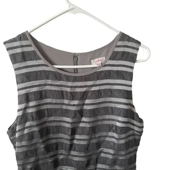 Pixley Silver Striped Dress - Picture 3 of 11